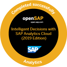 SAP Analytics Cloud Certificate
